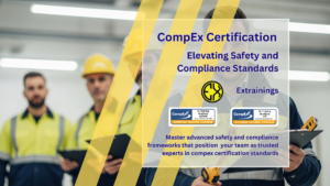 Ex Certification & Training Center in UAE Safety professionals reviewing compex certification compliance standards and safety metrics