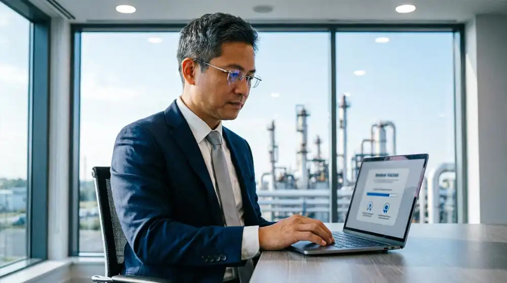 Employer verifying an IECEx certificate online through the OCS portal