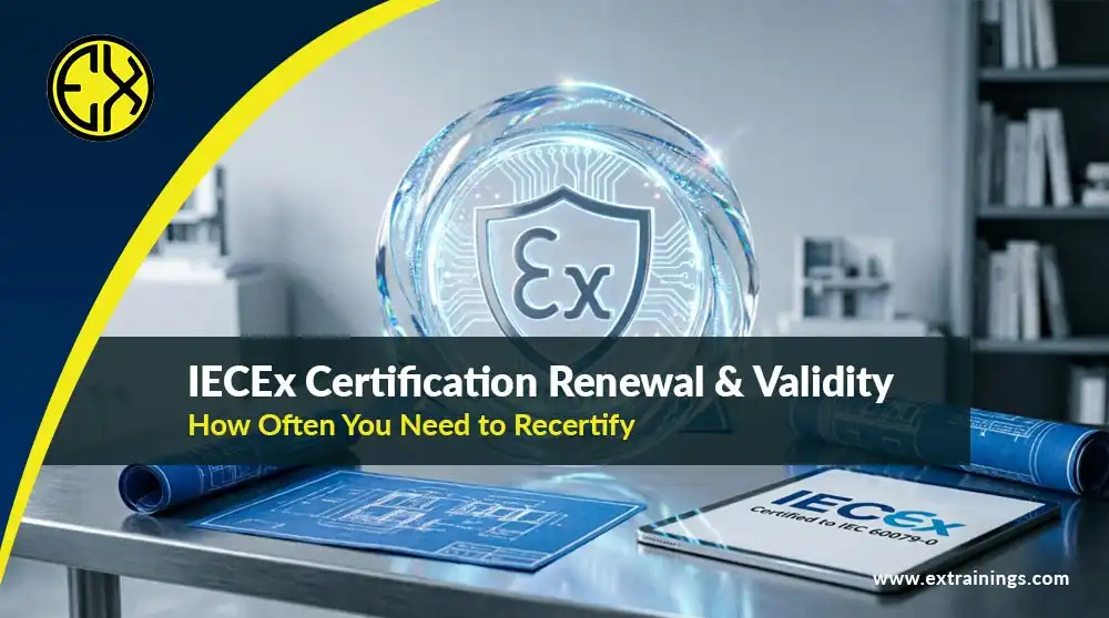 IECEx certification renewal and validity timeline for recertification